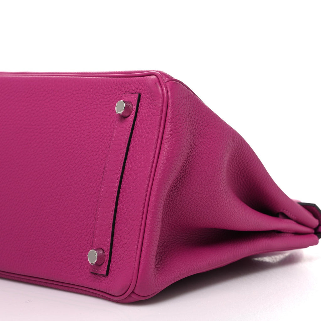 Togo Birkin 30 Rose Pourpre