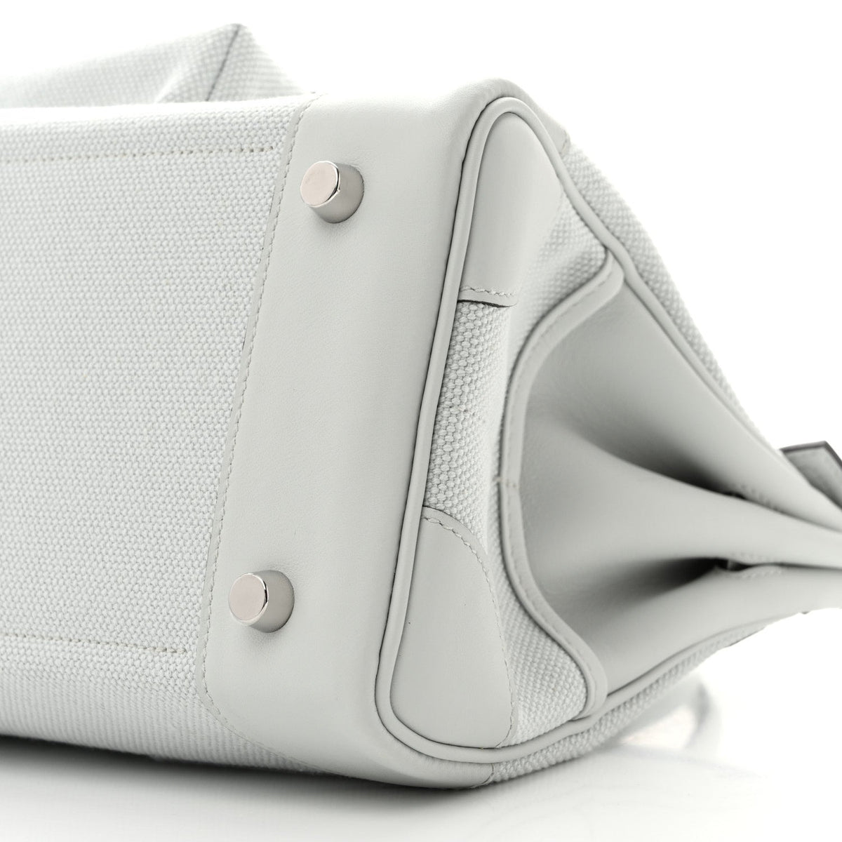 Toile Goeland Swift Cargo Birkin 25 Gris Platine