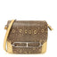 Matte Alligator Lizard Mini Sac Roulis Ombre Vanille