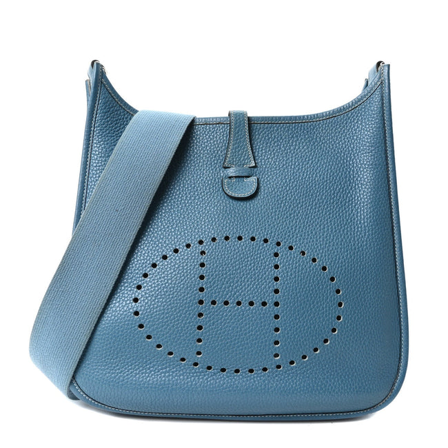 Taurillon Clemence Evelyne II PM Blue Jean Hover Image