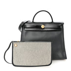 Toile H Berline Vache Hunter Herbag Zip PM 31 Ardoise Black Ecru