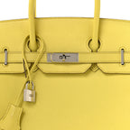 Epsom Birkin 35 Lime