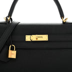 Togo Kelly Retourne 32 Black