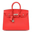 Epsom Birkin Sellier 25 Rouge De Coeur