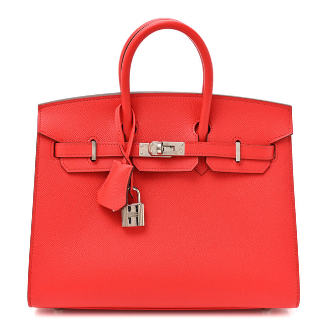 Epsom Birkin Sellier 25 Rouge De Coeur Hover Image