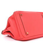 Togo BIRKIN 35 Rouge Pivoine