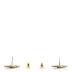 Crystal Timeless CC Earrings Light Gold
