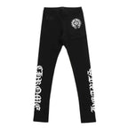 Chrome Hearts Women's Horseshoe Yoga Pant Leggings Black