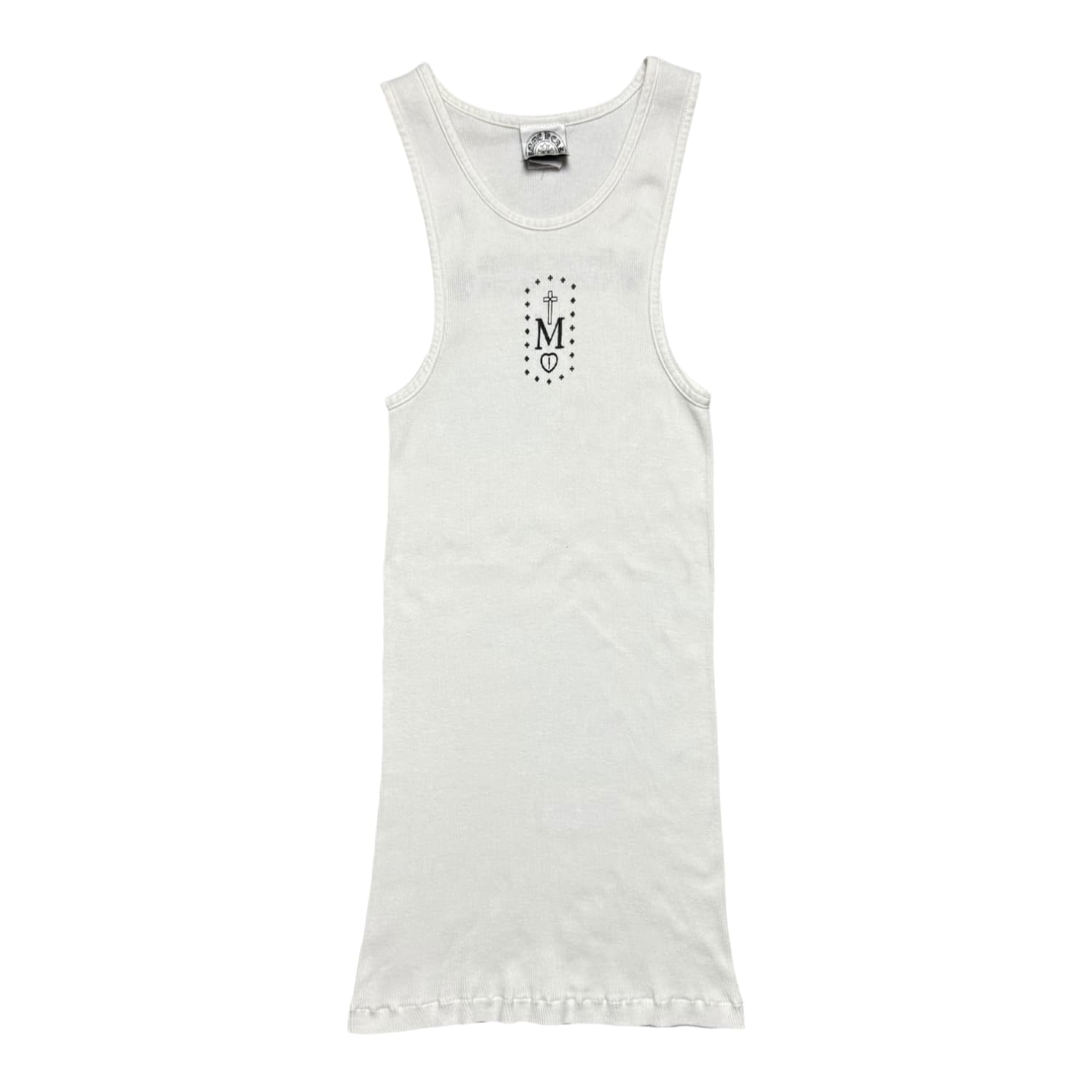 Chrome Hearts Vintage Robert Mapplethorpe Tank Top White