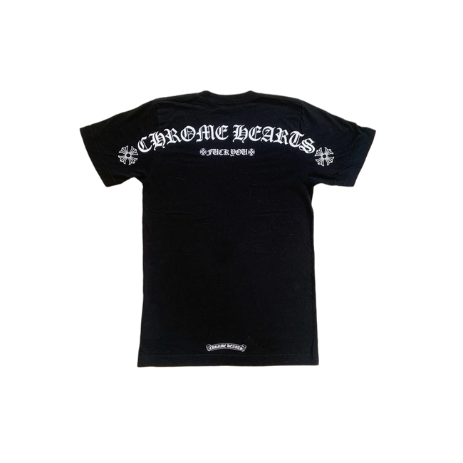 Chrome Hearts Fuck You Shoulder Logo T-Shirt Black Main Image