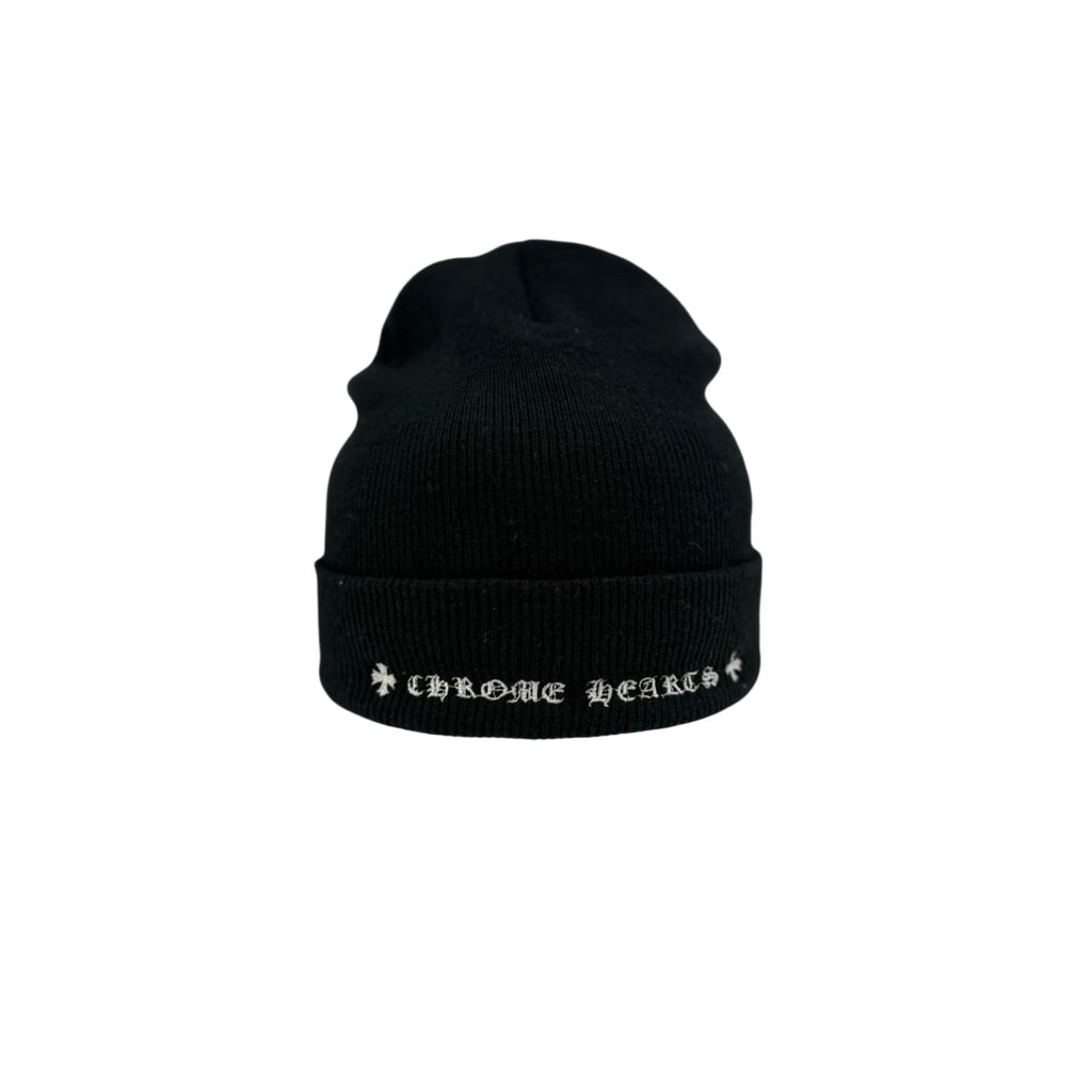 Chrome Hearts Matty Boy Chomper Beanie Black