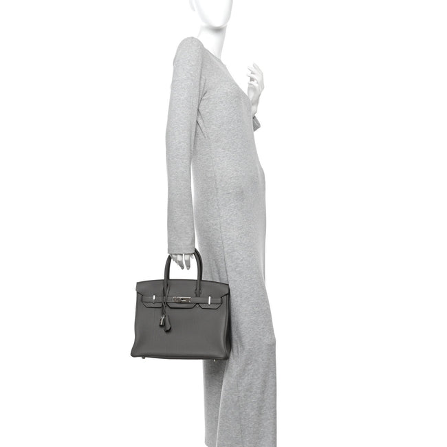 Togo Birkin 30 Etain Main Image