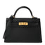 Epsom Mini Kelly Sellier 20 Black