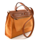 Toile Vache Hunter Herbag Zip 31 PM Jaune D'Or
