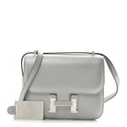Metallic Chevre Chamkilight Constance 18 Argent