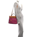 Vache Hunter Toile Herbag Zip 31 PM Tosca