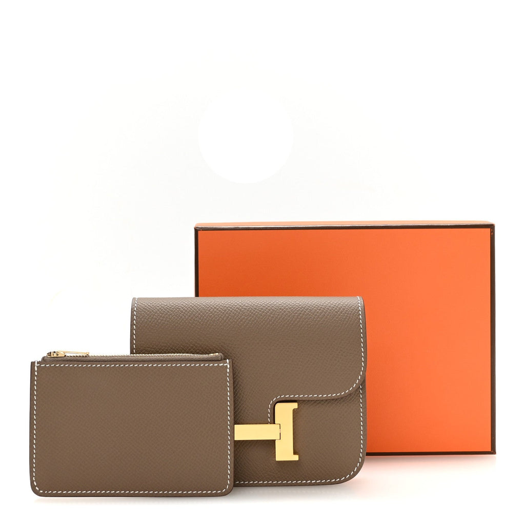 Epsom Constance Slim Wallet Etoupe