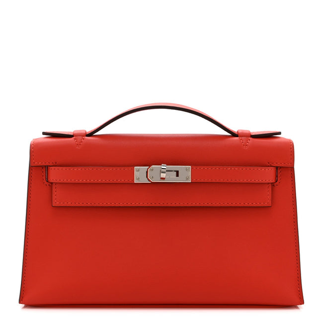 Swift Kelly Pochette Clutch Capucine Hover Image