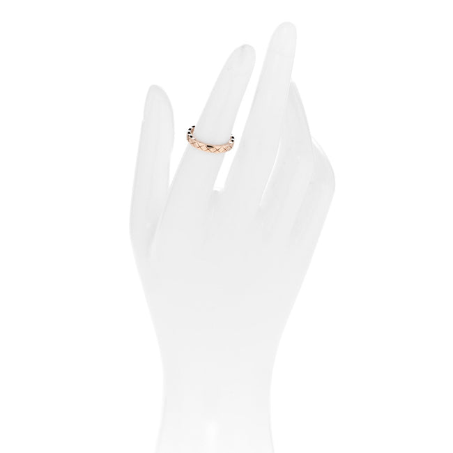 18K Beige Gold Mini Coco Crush Ring 50 5.25 Main Image