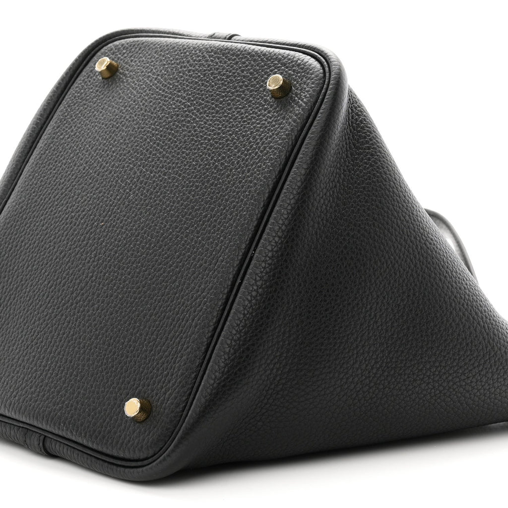 Taurillon Clemence Picotin Lock 22 MM Black