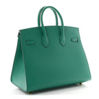 Epsom Birkin Sellier 25 Vert Jade