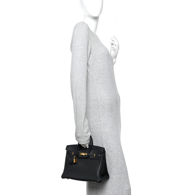 Togo Birkin 25 Black Main Image