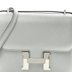 Metallic Chevre Chamkilight Constance 18 Argent