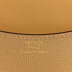 Metallic Chevre Chamkilight Constance Slim Wallet Dore