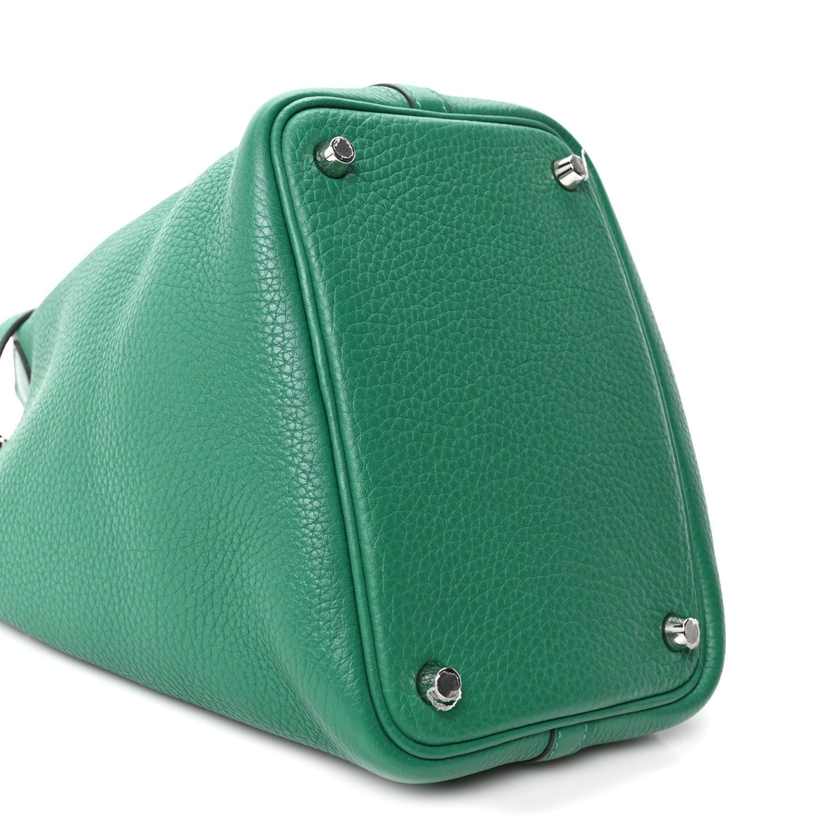 Taurillon Clemence Picotin Lock 18 PM Vert Jade
