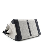 Togo Todoo Feutre HAC Birkin 50 Gris Clair Bleu Nuit