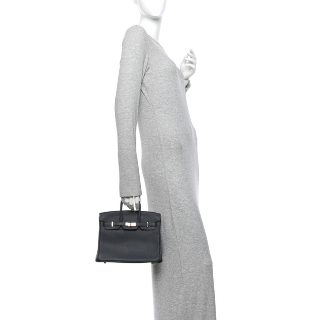 Togo Birkin 25 Gris Misty Main Image