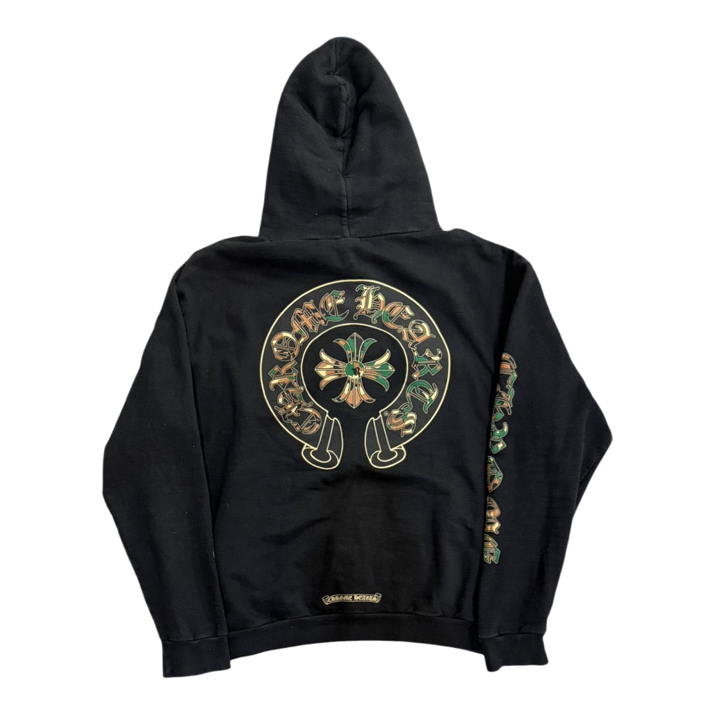 Chrome Hearts Camo Triple Cross Horseshoe Hoodie