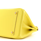 Epsom Birkin 30 Jaune Poussin