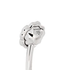 18K White Gold Diamond Camelia Precieux Cuff Bracelet M