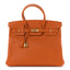 Epsom Birkin 35 Orange