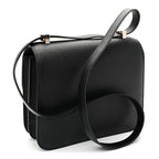 Epsom Enamel Constance 24 Black Bleu Saint Cyr