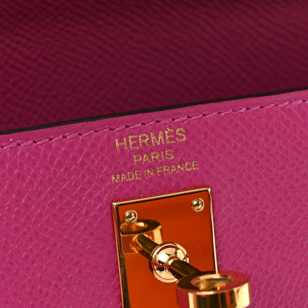 Epsom Kelly Sellier 25 Rose Pourpre