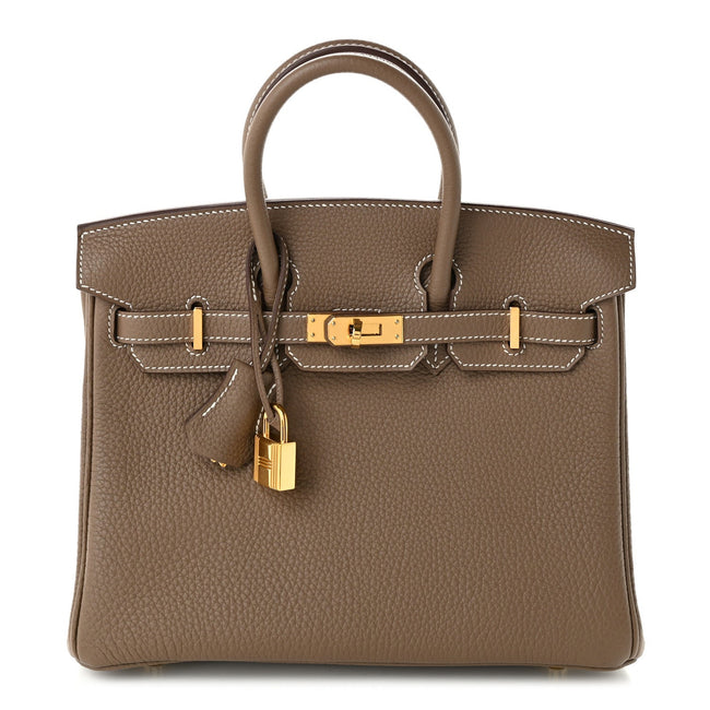 Togo Birkin 25 Etoupe Hover Image