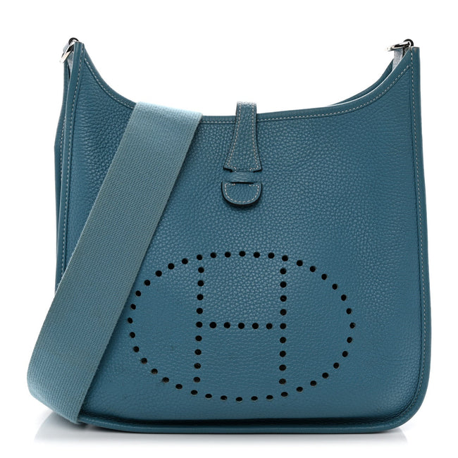 Taurillon Clemence Evelyne III GM Blue Jean Hover Image