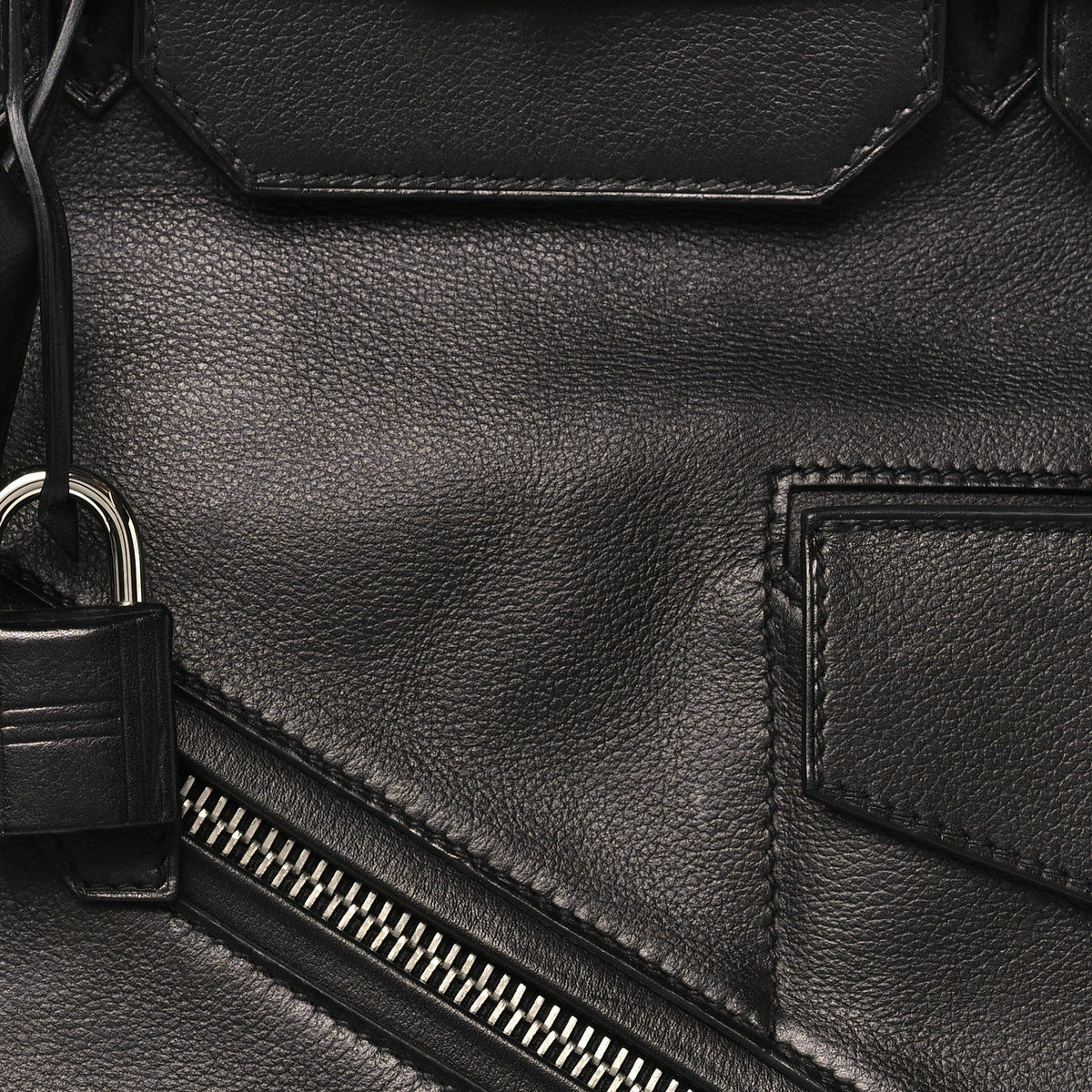 Veau Volupto Rock HAC Birkin 40 Black