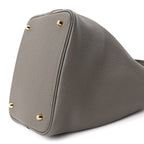 Taurillon Clemence Picotin Lock 22 MM Gris Asphalte