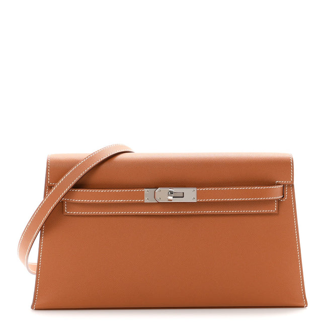 Madame Calfskin Kelly Elan Gold Hover Image