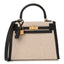 Toile H Swift Kelly Sellier 25 Ecru Bai Brun