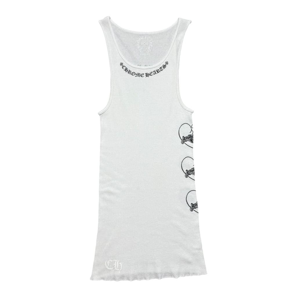 Chrome Hearts Love You Rib Tank White/Black