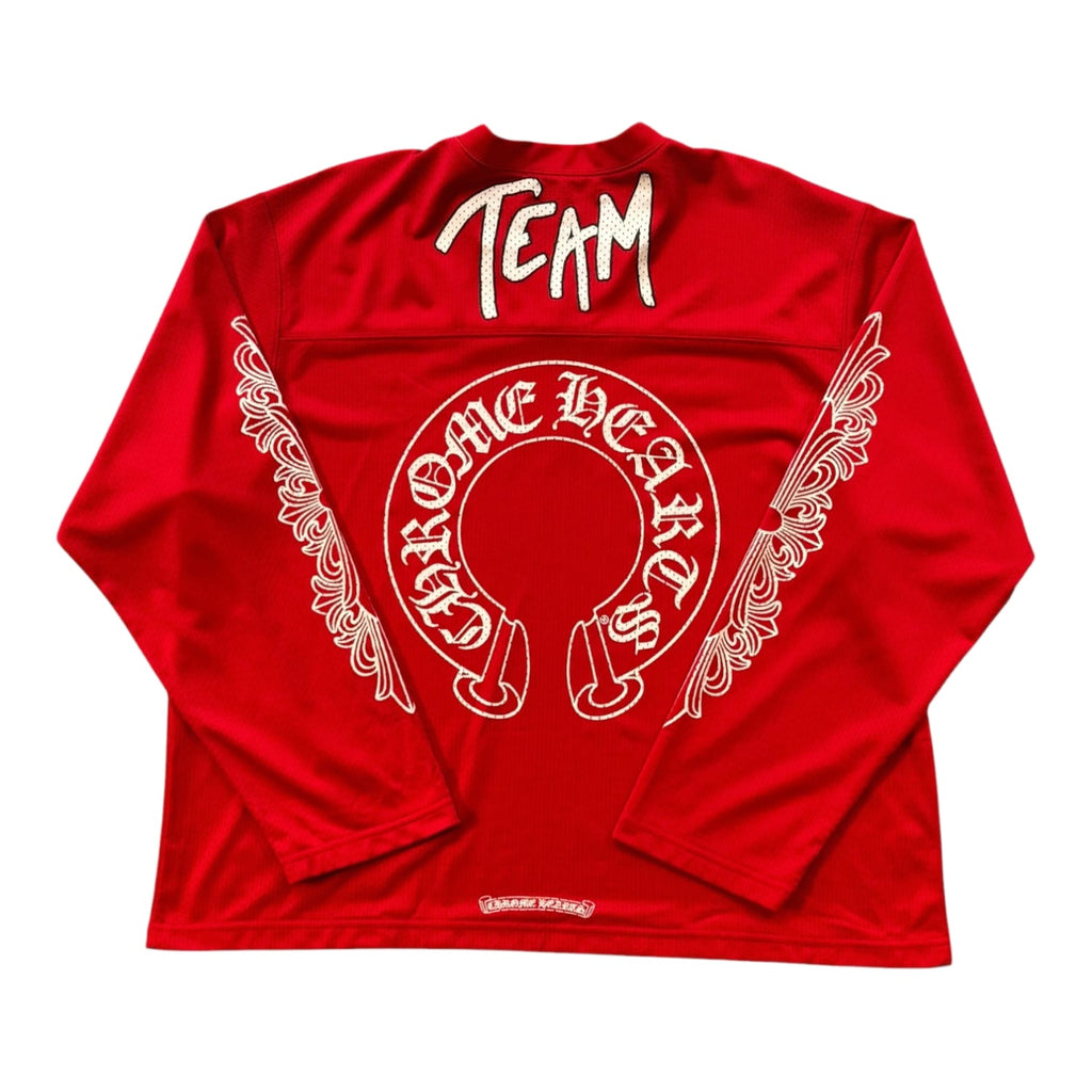 Chrome Hearts x Matty Boy FORM Long-Sleeve Jersey Red