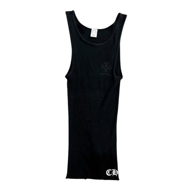 Chrome Hearts Vintage Plus Tank Top Black Hover Image