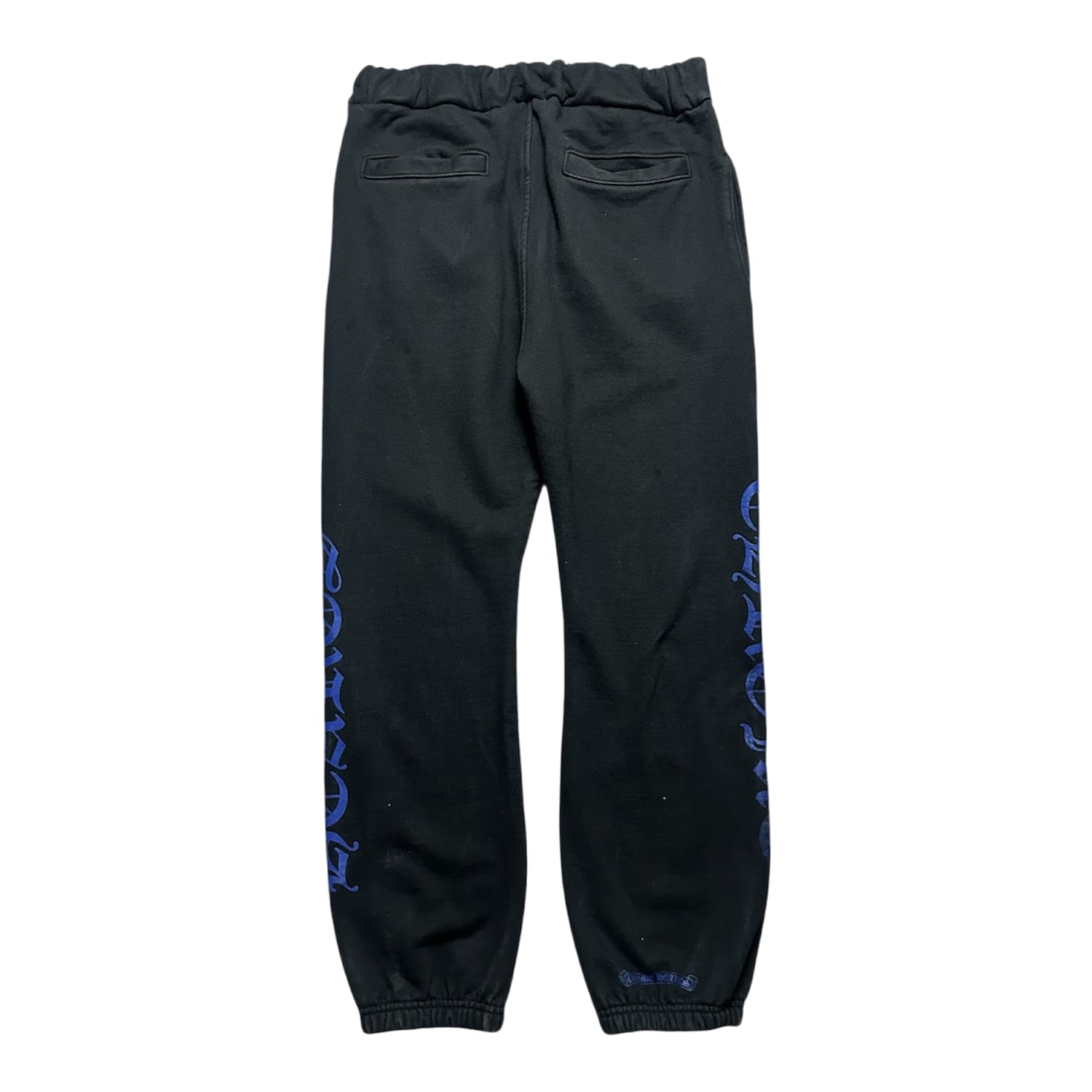 Chrome Hearts Horseshoe Logo Sweatpants Black/Blue