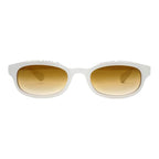 Chrome Hearts Lowrider White Yellow Tinted Sunglasses