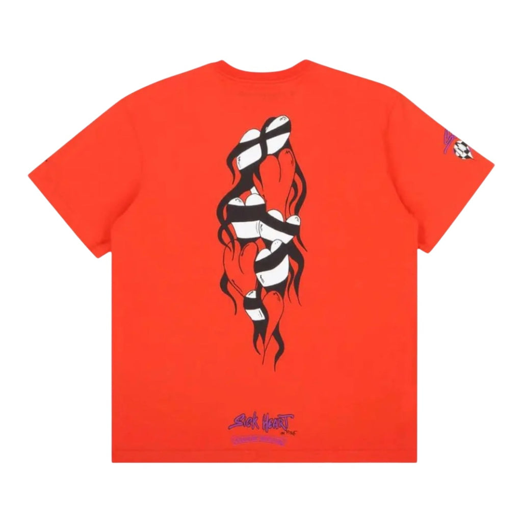 Chrome Hearts Matty Boy Sadistic Lipstick T-shirt Red