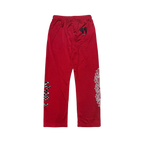 Chrome Hearts Matty Boy Mesh Varsity Red Pants